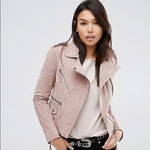 ASOS Suede Biker Jacket